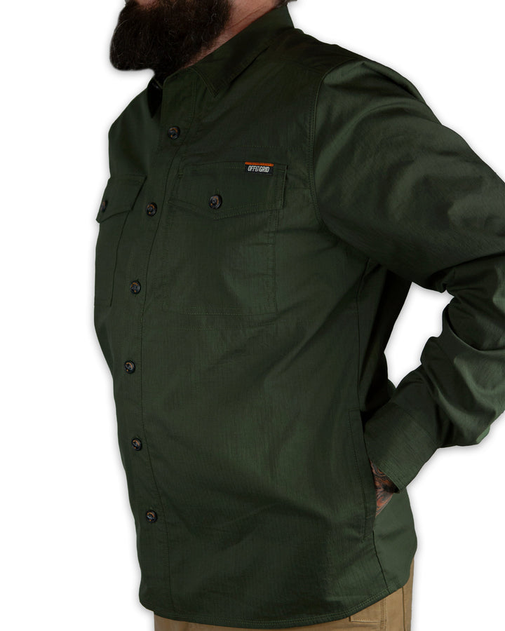 Echo Bravo LS Shirt - Army