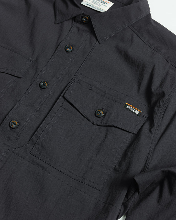 Echo Bravo LS Shirt - Vintage Black