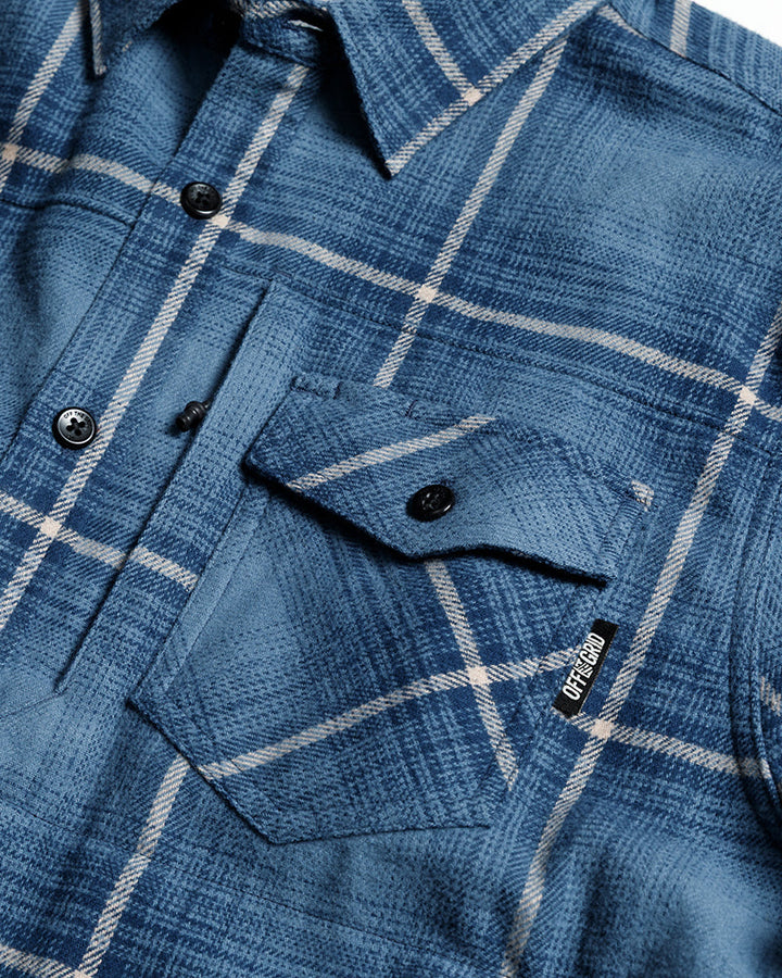 Destroyer Flannel - Pale Blue