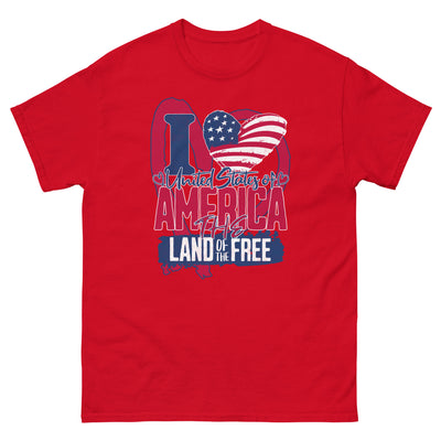 I Love United States Tee