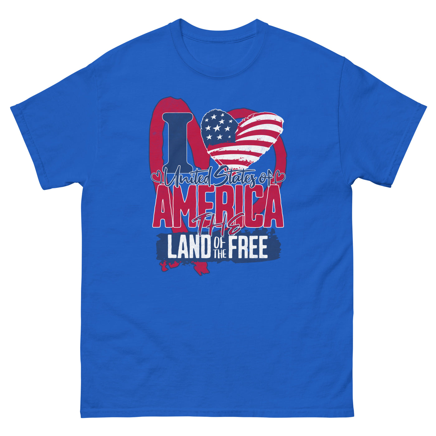 I Love United States Tee
