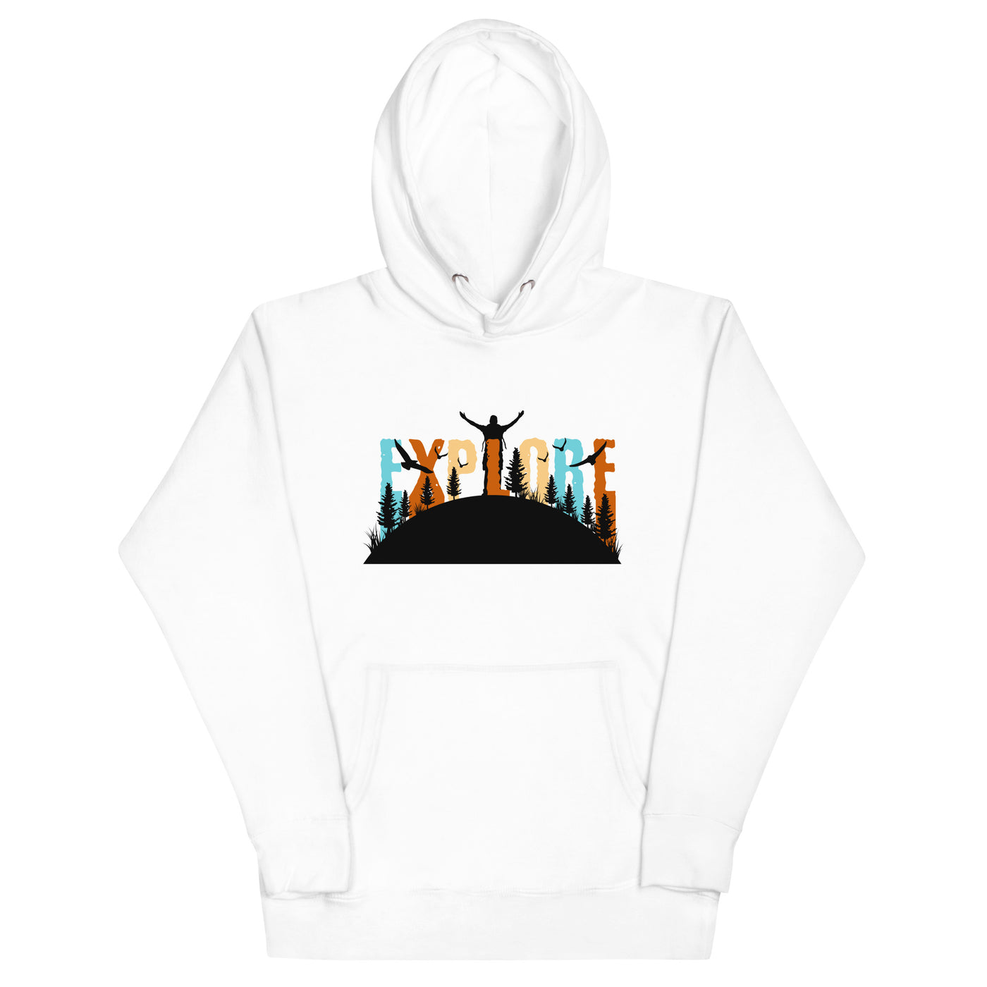 Hikers White Hoodie